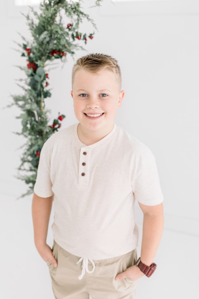 christmas mini session